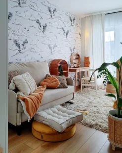 Sohvat<Beliani 2-Istuttava Vuodesohva Kangas Beige Belfast