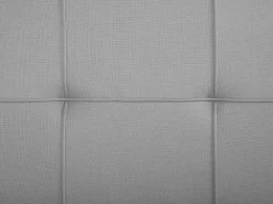 Sohvat<Beliani 3-Istuttava Vuodesohva Kangas Vaaleanharmaa Glomma