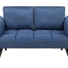 Sohvat<Beliani 2-Istuttava Vuodesohva Kangas Laivastonsininen Brekke