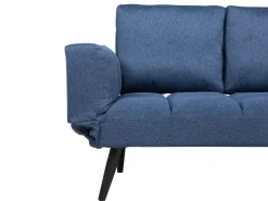 Sohvat<Beliani 2-Istuttava Vuodesohva Kangas Laivastonsininen Brekke