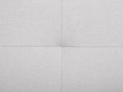 Sohvat<Beliani 3-Istuttava Vuodesohva Kangas Vaaleanharmaa Alsten