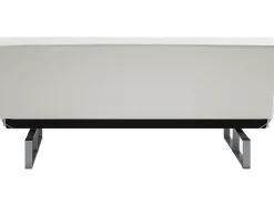 Sohvat<Beliani 3-Istuttava Vuodesohva Keinonahka Valkoinen Derby