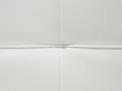 Sohvat<Beliani 3-Istuttava Vuodesohva Keinonahka Valkoinen Derby