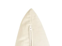 Hot Beliani 1-Istuttava Vuodesohva Sametti Kermanvalkoinen Setten