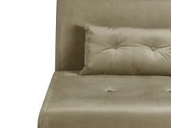 Sohvat<Beliani 1-Istuttava Vuodesohva Sametti Oliivinvihrea Farris