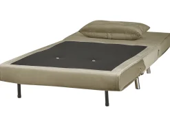 Sohvat<Beliani 1-Istuttava Vuodesohva Sametti Oliivinvihrea Farris