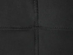 Sohvat<Beliani 3-Istuttava Vuodesohva Sametti Musta Visnes