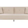 Hot Beliani 3-Istuttava Vuodesohva Sametti Beige Lucan