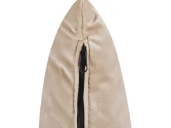 Hot Beliani 3-Istuttava Vuodesohva Sametti Beige Lucan