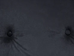 Store Beliani 1-Istuttava Vuodesohva Sametti Musta Vestfold