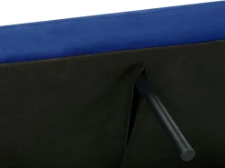 Store Beliani 3-Istuttava Vuodesohva Sametti Laivastonsininen Vimmerby