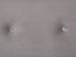 Säilytys<Beliani Jakkara Sametti Säilytystila Harmaa 52 X 36 Cm Mallard