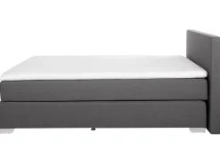 New Beliani Jenkkisanky Kangas Tummanharmaa 180 X 200 Cm President