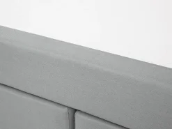 Online Beliani Jenkkisanky Kangas Vaaleanharmaa 140 X 200 Cm Admiral