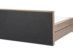 Sängyt<Beliani Jenkkisanky Keinonahka Ruskea 160 X 200 Cm President