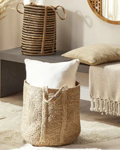 Fashion Beliani Juuttikori Beige 40 Cm Patiala