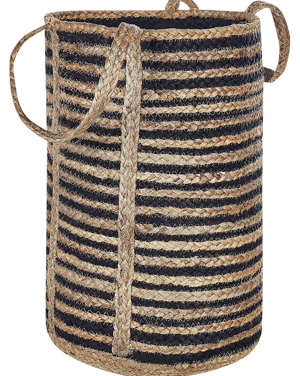 New Beliani Juuttikori Beige/Musta 26 Cm Jhansi