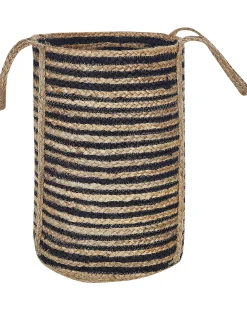 New Beliani Juuttikori Beige/Musta 26 Cm Jhansi