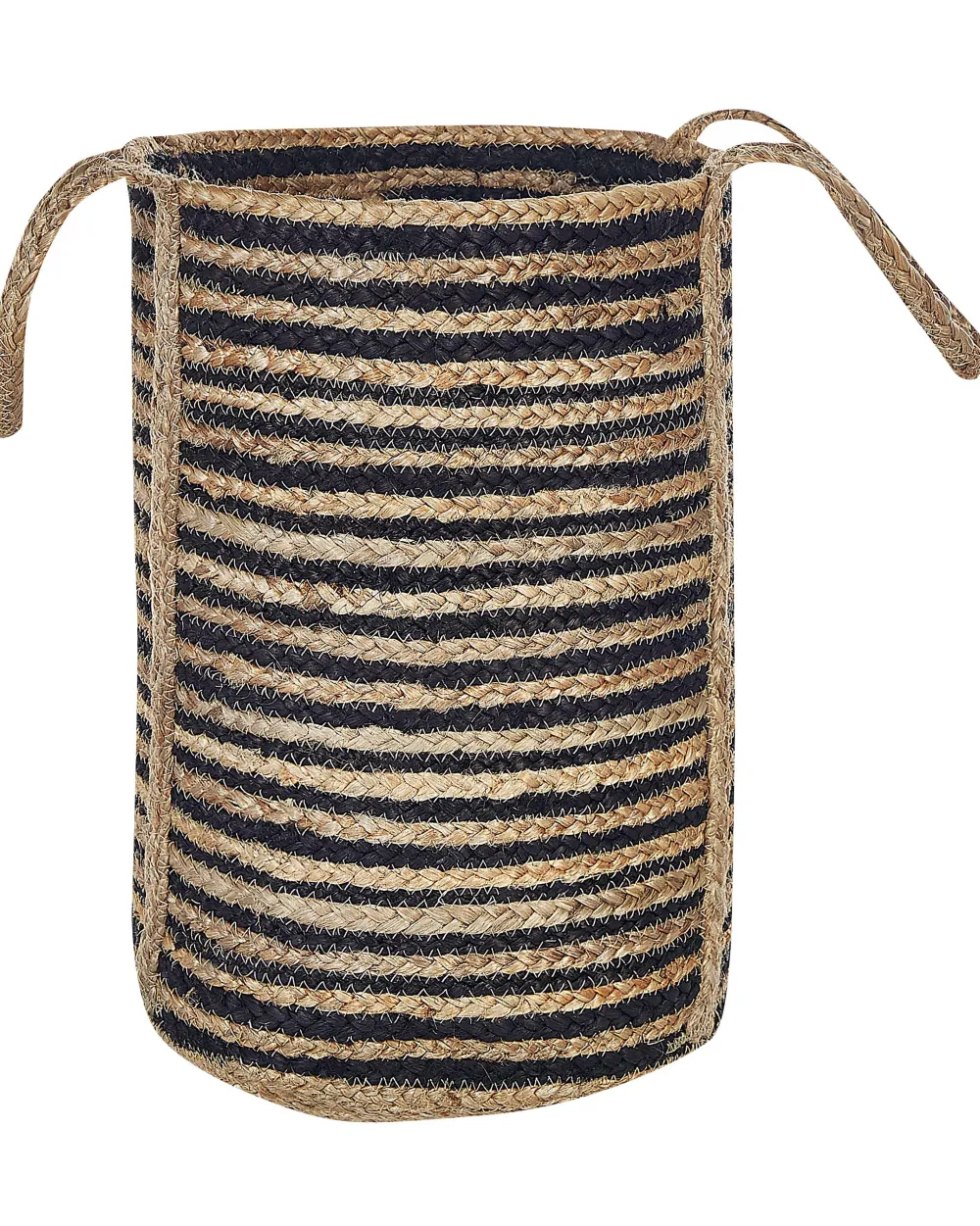 New Beliani Juuttikori Beige/Musta 26 Cm Jhansi