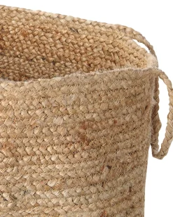 Best Beliani Juuttikori Beige/Vaaleansininen 50 Cm 2 Kpl Gajar