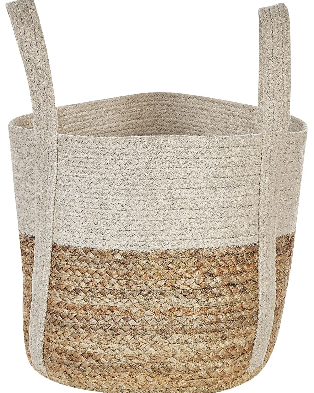 Säilytys<Beliani Juuttikori Beige/Valkoinen 35 Cm Sonipat