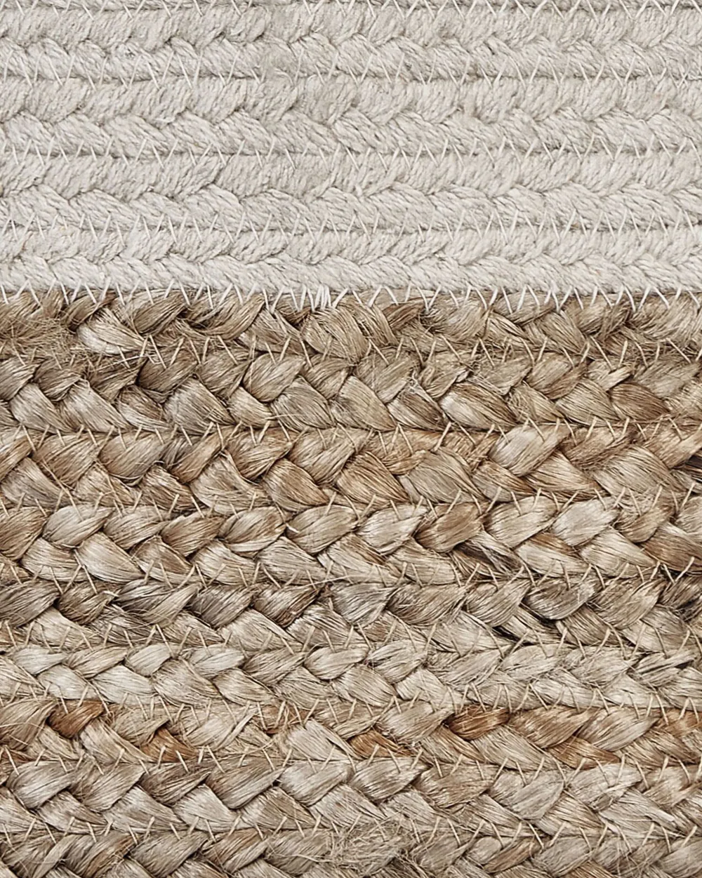 Säilytys<Beliani Juuttikori Beige/Valkoinen 35 Cm Sonipat