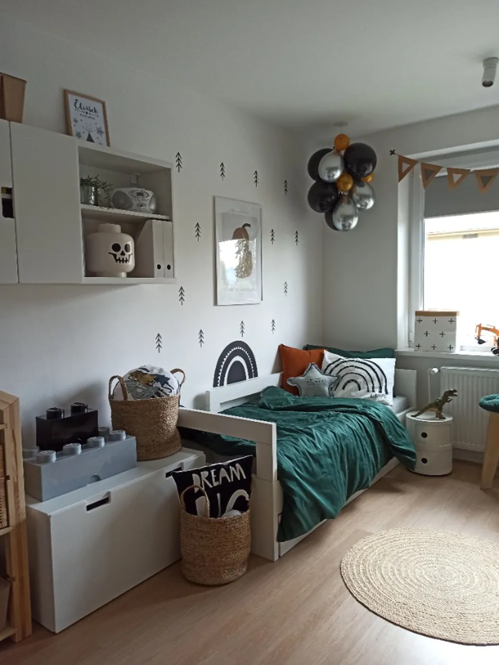 Lastenhuone<Beliani Juuttikori Hiekanruskea 2 Kpl Kaella