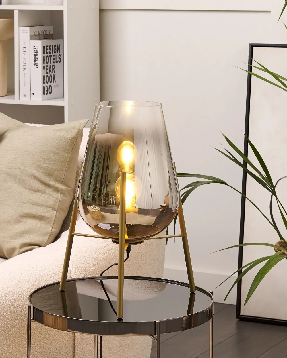 Lastenhuone<Beliani Juuttikori Hiekanruskea 2 Kpl Kaella