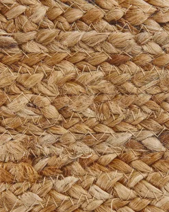 Lastenhuone<Beliani Juuttikori Hiekanruskea 2 Kpl Kaella