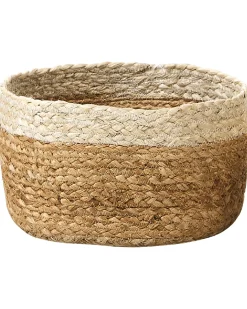 Säilytys<Beliani Juuttikori Luonnonvari/Beige 3 Kpl Tajori