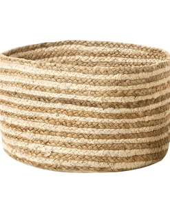 Säilytys<Beliani Juuttikori Luonnonvari/Beige 3 Kpl Kahu