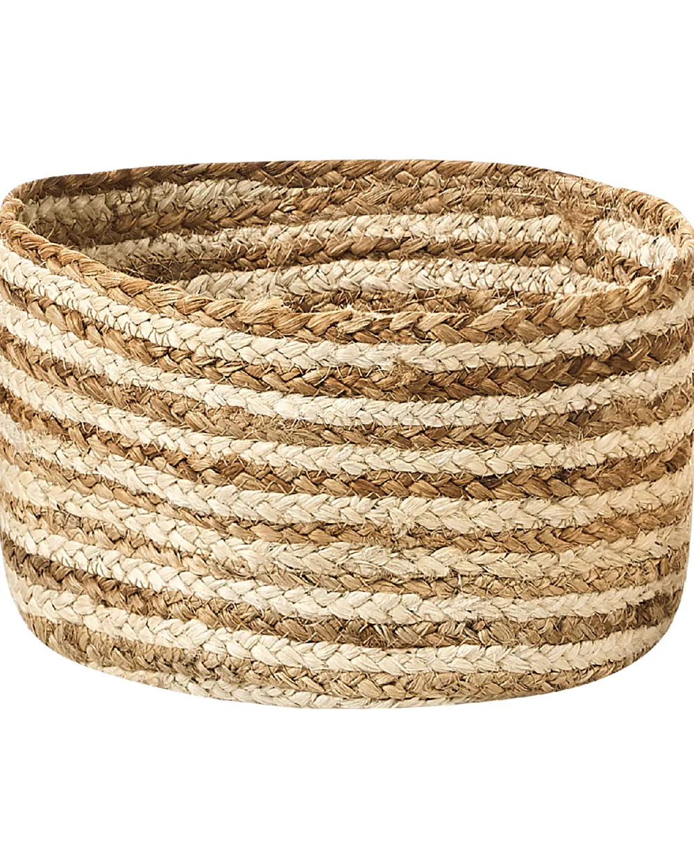 Säilytys<Beliani Juuttikori Luonnonvari/Beige 3 Kpl Kahu