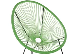 Best Sale Beliani Kalustesetti Vihrea Poyta Ja 2 Tuolia Acapulco Ii