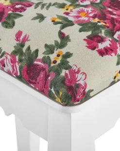 Säilytys<Beliani Kampauspoyta Laatikko Peili Jakkara Valkoinen Soleil