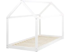 Sängyt<Beliani Katossanky Mantypuu Valkoinen 90 X 200 Cm Tosse