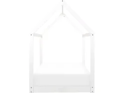 Sängyt<Beliani Katossanky Mantypuu Valkoinen 90 X 200 Cm Tosse