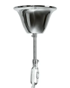 Shop Beliani Kattokruunu 6 Polttimoa Hopea Mucone