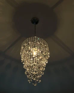 Valaisimet<Beliani Kattokruunu Rauta Hopea Entwash