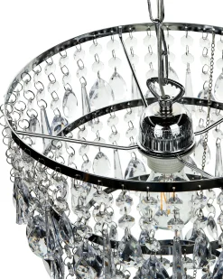 Valaisimet<Beliani Kattokruunu Rauta Hopea Entwash