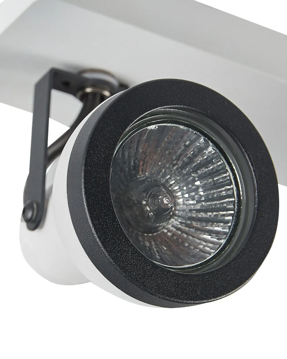 Valaisimet<Beliani Kattovalaisin 3 Polttimoa Rauta Valkoinen/Musta Baro