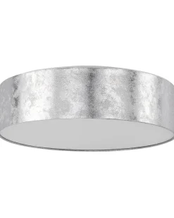 Valaisimet<Beliani Kattovalaisin 3 Polttimoa Polypuuvilla Hopea Rena