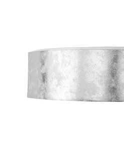 Valaisimet<Beliani Kattovalaisin 3 Polttimoa Polypuuvilla Hopea Rena