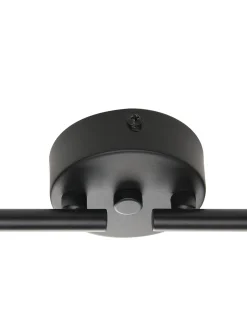 Fashion Beliani Kattovalaisin 4 Polttimoa Metalli Musta Golok