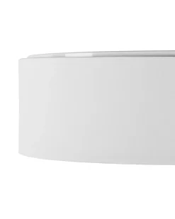 Outlet Beliani Kattovalaisin 3 Polttimoa Polypuuvilla Valkoinen Rena