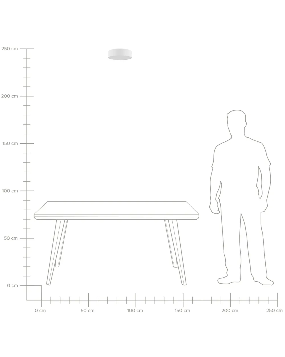 Outlet Beliani Kattovalaisin 3 Polttimoa Polypuuvilla Valkoinen Rena