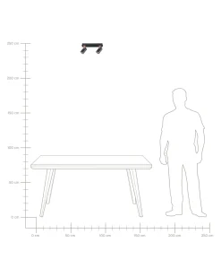 Best Beliani Kattovalaisin 2 Polttimoa Metalli Musta Klip