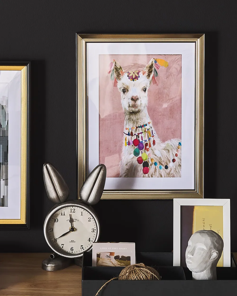 Best Sale Beliani Kehystetty Taulu Monivarinen 30 X 40 Cm Balala