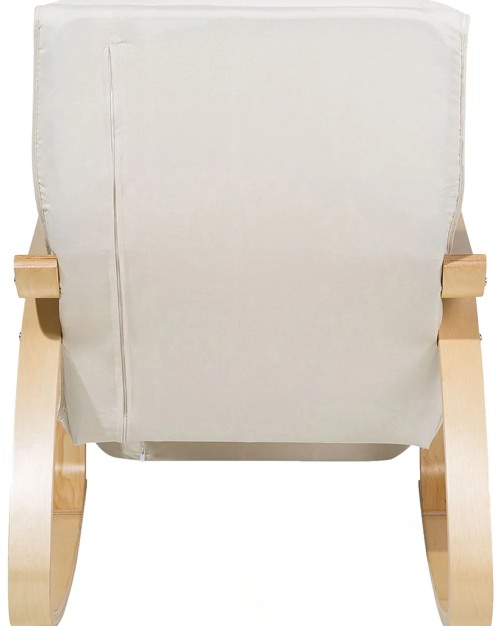 Tuolit<Beliani Keinutuoli Kangas Kermanvalkoinen Weston