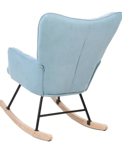 Shop Beliani Keinutuoli Kangas Sininen Oulu