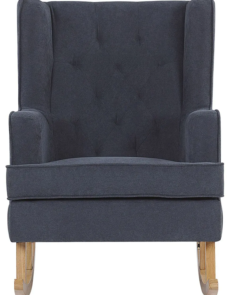 Tuolit<Beliani Keinutuoli Kangas Tummanharmaa Trondheim Ii